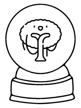 50 Rainforest Coloring Pages, Snow Globe Craft