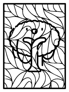 50 Rainforest Pop Art Inspired Coloring Pages, Early Finisher