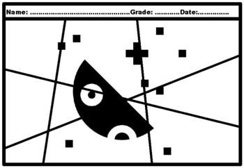 50, Sky Map Silhouette Pop Coloring Pages