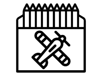 50 Transportation, Coloring Pages, Crayon Box Theme, Early Finisher
