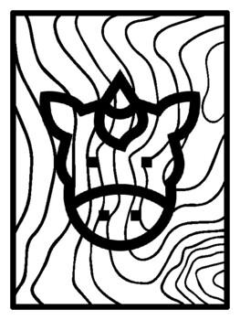 50 Unicorn Early Finisher Activities, Pop Art Coloring Pages
