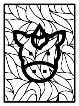 50 Unicorn Pop Art Inspired Coloring Pages, Early Finisher