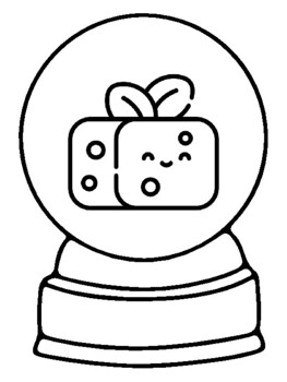 50 World Vegetarian Day Coloring Pages, Snow Globe Craft