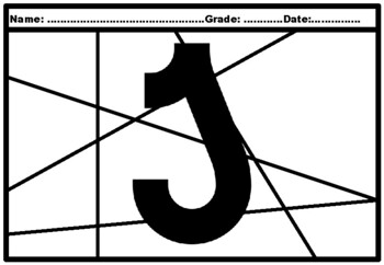 52, Alphabet Silhouette Pop Coloring Pages