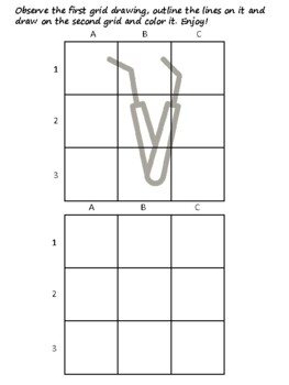 60 Dentistry Easy Grid Drawing Activities, Dentistry Art Sub Plan, Grid Art
