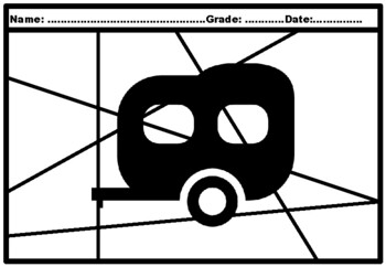 62, Transport Silhouette Pop Coloring Pages