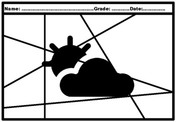67, Summer Theme Silhouette Pop Coloring Pages