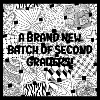 A BRAND NEW BATCH OF SECOND GRADERS! 3 by 3 Feet Back To School Bulletin Board