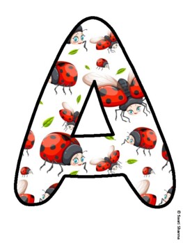 A BUG'S LIFE! Bugs Bulletin Board Letters