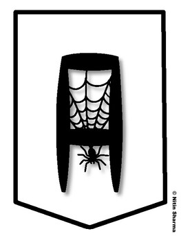 A HARVEST OF GOOD READING! Halloween Bulletin Board Letters, Halloween Banner