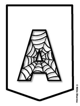 A HARVEST OF GOOD READING! Halloween Bulletin Board Letters, Halloween Banner