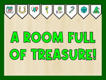 A ROOM FULL OF TREASURE! St. Patrick's Day Bulletin Board Kit