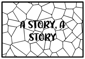 A STORY, A STORY, Grade 1 Literature Activity, Grade 1 Literature Coloring Pa