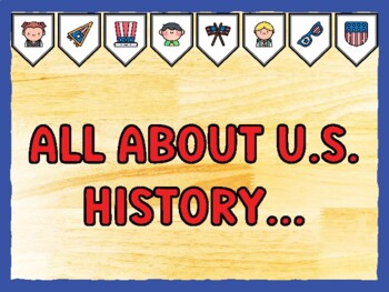 ALL ABOUT U.S. HISTORY... Fourth Of July Bulletin Board Kit