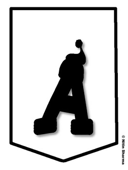 ANGELS IN THE SNOW! Christmas Bulletin Board Letters