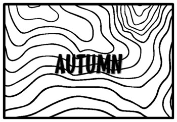 AUTUMN, Grade 3 Literature Coloring Pages