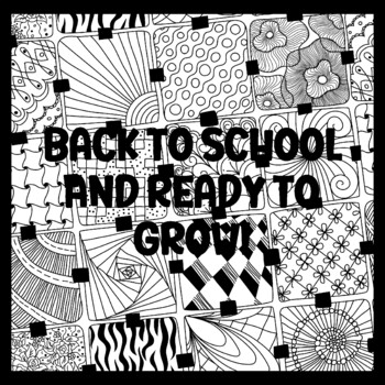 BACK TO SCHOOL AND READY TO GROW! 3 by 3 Feet Back To School Bulletin Boards