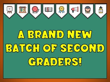 Back To School Bulletin Board Kit & Door Décor, A BRAND NEW BATCH OF SECOND...