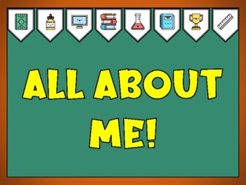 Back To School Bulletin Board Kit & Door Décor, ALL ABOUT ME!