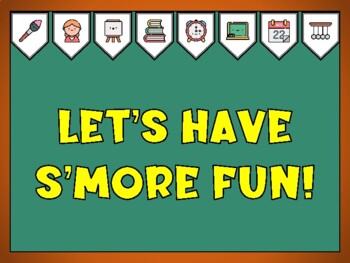 Back To School Bulletin Board Kit & Door Décor, LET’S HAVE S’MORE FUN!