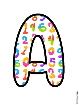 Back To School Bulletin Board Letters, Back To School Hallway Display