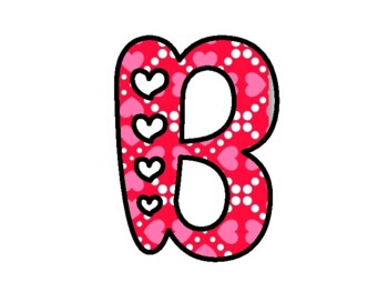BE MINE, VALENTINE! Valentine’s Day Bulletin Board Letters