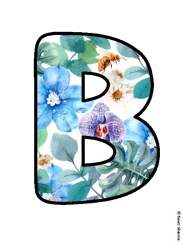 BE THE RAINBOW IN A SKY FULL OF RAIN! Spring Bulletin Board Letters