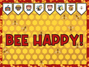 BEE HAPPY! Bee Bulletin Board Kit & Door Décor,
