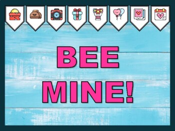 BEE MINE! Valentine's Day Bulletin Board Kit