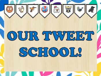 Birds Bulletin Board Kit & Door Décor, OUR TWEET SCHOOL!