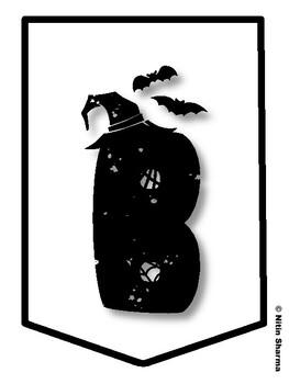 BITE INTO A GOOD BOOK! Halloween Bulletin Board Letters, Halloween Banner