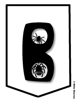 BITE INTO A GOOD BOOK! Halloween Bulletin Board Letters, Halloween Banner