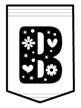 BLOOM WHERE YOU ARE PLANTED!, Spring Bulletin Board Letters