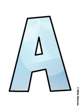 Bokeh Satin Fall Bulletin Board Letters, Fall Hallway Display Letters, Fall A