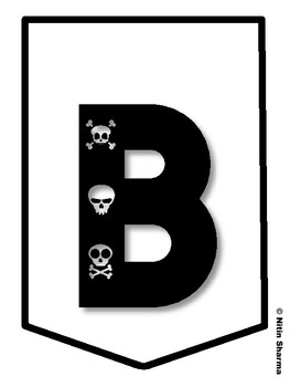BOOKS ARE REAL TREATS! Halloween Bulletin Board Letters, Halloween Banner