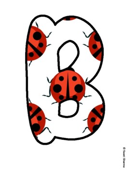 BUGGY ABOUT PHYSICAL EDUCATION! Bugs Bulletin Board Letters