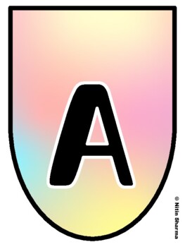 Bulletin Board Letters