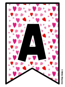 Bulletin Board Letters, Pennant Banner, Alphabet Posters, Back To School