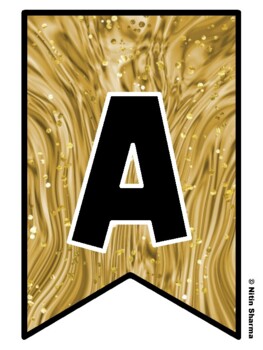 Bulletin Board Letters, Pennant Banner, Alphabet Posters, Back To School