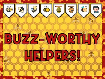 BUZZ-WORTHY HELPERS! Bee Bulletin Board Kit & Door Décor,
