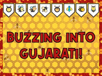 BUZZING INTO GUJARATI! Bee Bulletin Board Kit & Door Décor,