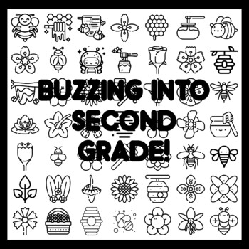 BUZZING INTO SECOND GRADE! Bee Bulletin Board Activity 3x3 feet