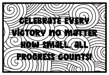 CELEBRATE EVERY VICTORY NO MATTER HOW SMALL. ALL PROGRESS COUNTS! Growth Mindset