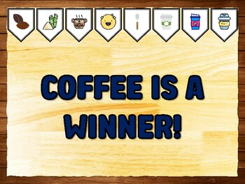 COFFEE IS A WINNER! Coffee Bulletin Board Kit & Door Décor