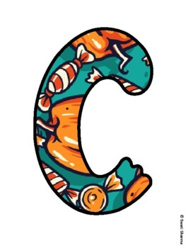 COME, HANG WITH US! Halloween Bulletin Board Letters