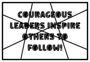 COURAGEOUS LEADERS INSPIRE OTHERS TO FOLLOW! Mountains Coloring Pages