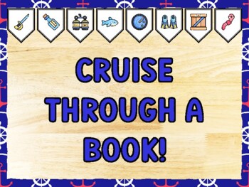 CRUISE THROUGH A BOOK! Nautical Bulletin Board Kit & Door Décor