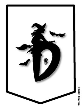 DON'T BE A REAL MONSTER, DON'T BE A BULLY! Halloween Bulletin Board Letters,