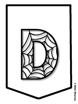 DON'T BE A REAL MONSTER, DON'T BE A BULLY! Halloween Bulletin Board Letters,