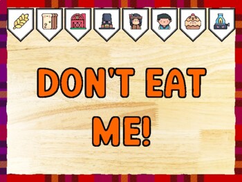 DON'T EAT ME! Thanksgiving Bulletin Board Kit & Door Décor